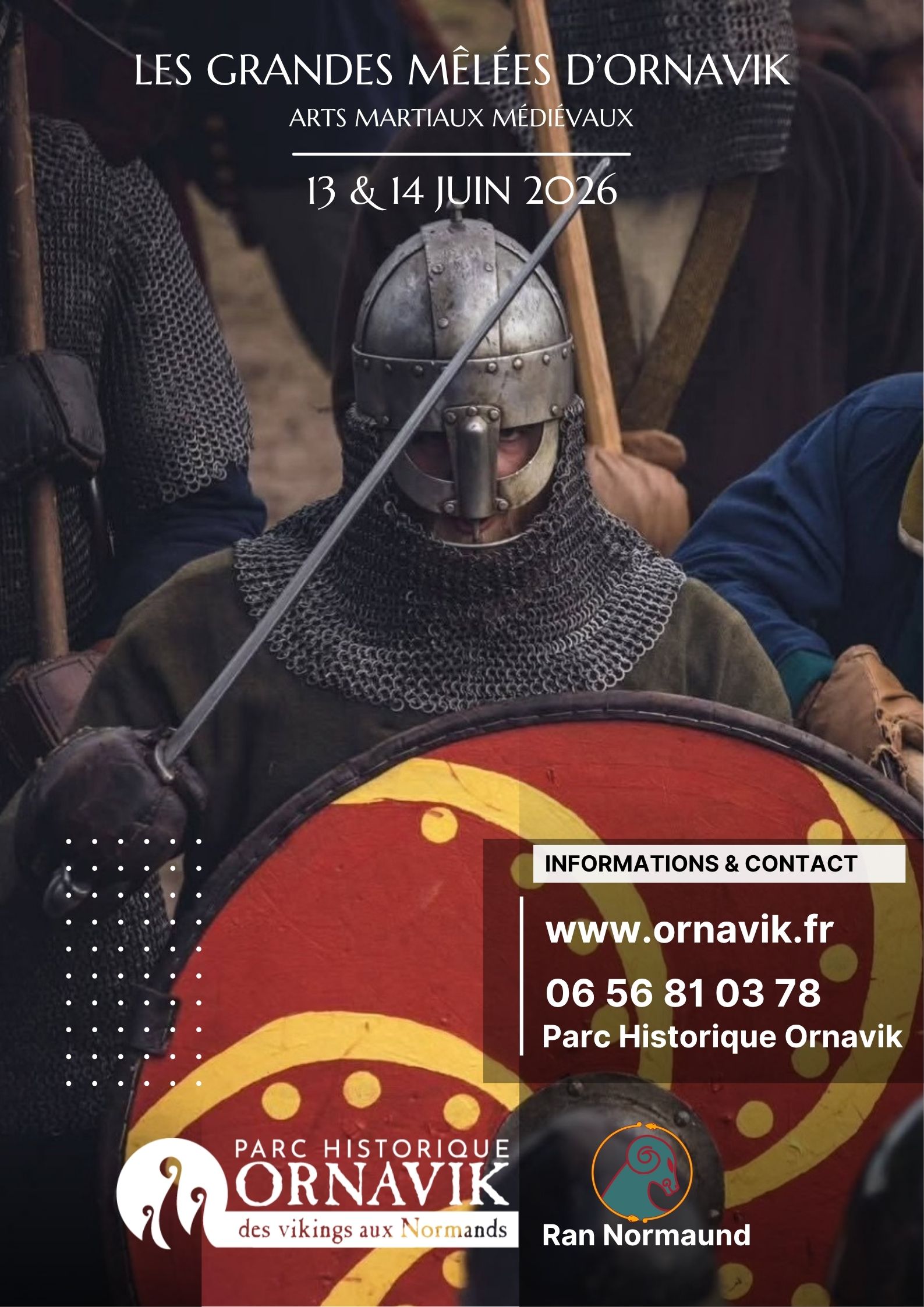 Visuel Grande meles ORNAVIK6 LOGO RAN